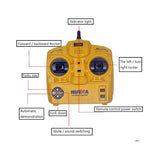 Remote Control Forklift Orange & Black