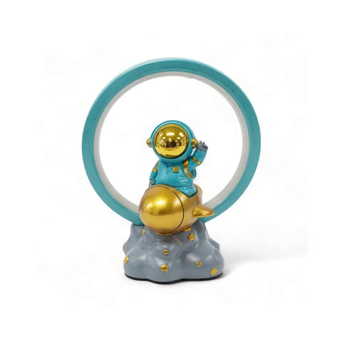 Astronaut Desk Lamp - Blue