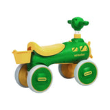 Toddler 4 Wheeler Balance Bike Yellow & Green