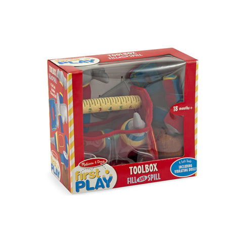 Melissa & Doug Toolbox Fill & Spill Toddler Toy