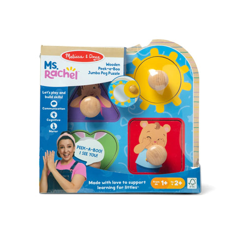 Melissa & Doug Ms Rachel Jumbo Knob Puzzle