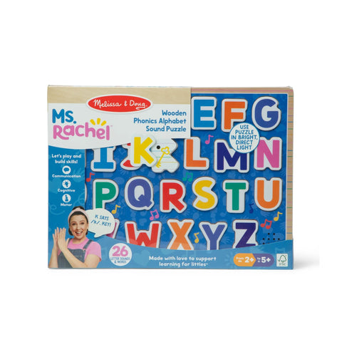 Melissa & Doug Ms Rachel Alphabet Phonics Puzzle