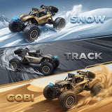 1:8 Alloy Full Function R/C Rock Crawler with Light & USB Assorted