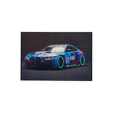 40 x 60cm Car Frame with LED Lights Blue