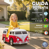 Volkswagen T1 Licensed Kids Electric Ride-On Car - BX1128