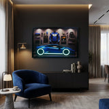 70 x 40cm Car Frame with Lights & Accessories
