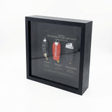 25 x 25cm Sports Car Key Frame Black
