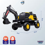 Volvo Licensed Kids Electric Ride-On Digger - KDVE888E