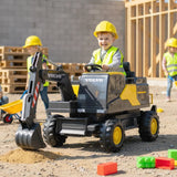 Volvo Licensed Kids Electric Ride-On Digger - KDVE888E