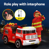 Fire Rescue Kids Electric Ride-On Fire Truck with Water Gun - L911L Pro