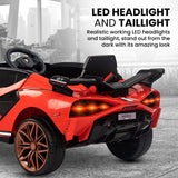 Lambo Rechargeable Battery Operated Car Red