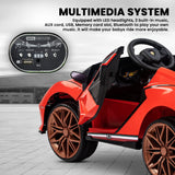 Lambo Rechargeable Battery Operated Car Red