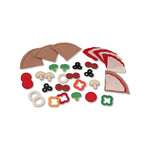Melissa & Doug Felt Food Mix & Match Pizza Play Food Set