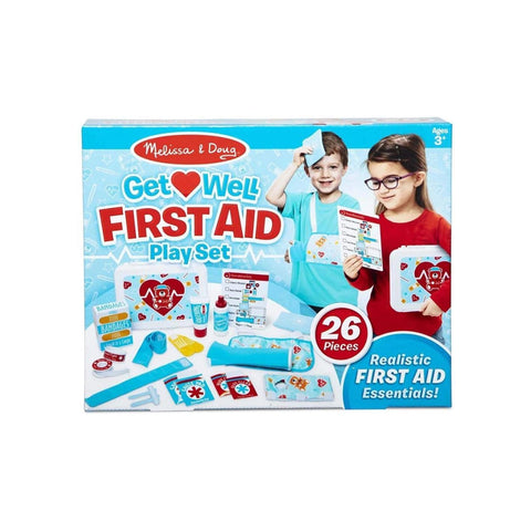 Melissa & Doug Get Well First Aid Kit Play Set