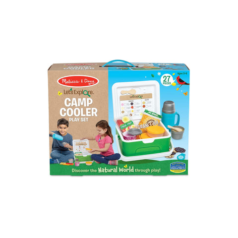 Melissa & Doug Let’s Explore Camp Cooler Play Set