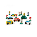 Melissa & Doug Traffic Signs and Vehicles
