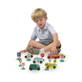 Melissa & Doug Traffic Signs and Vehicles