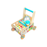 Melissa & Doug Wooden Shape Sorting Grocery Cart