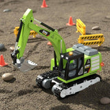 Mini Excavator With APP Control Green