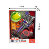 Play House Simulated Vacuum Cleaner & Mop Set Purple