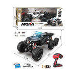 2.4GHz Moka 6x6 R/C Rock Crawler with Light & USB Assorted