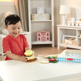 Melissa & Doug Wooden Sandwich Making Play Set