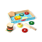 Melissa & Doug Wooden Sandwich Making Play Set