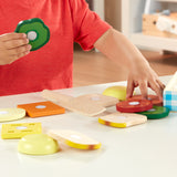 Melissa & Doug Wooden Sandwich Making Play Set