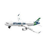 Wange Jetliner 320 Model 133 Piece Building Block Set