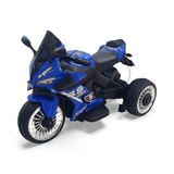 Kids Ride On Motorbike Black & Blue