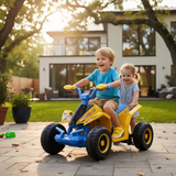 Kids Ride On 4 Wheel Bike Multicoloured