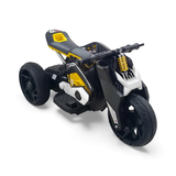 Kids Ride On Motorbike Black & Yellow