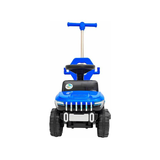 Kids Ride On & Push 4 Wheel Truck Blue
