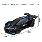 RC Fog Stream Stunt Car Black & Blue