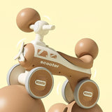 Kids Balance Scooter Brown
