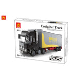 Wange Container Truck 352 Piece Building Block Set