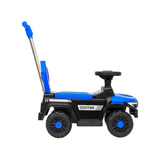 Kids Ride On & Push 4 Wheel Truck Blue