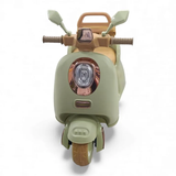 Kids Ride On Scooter Olive & Brown