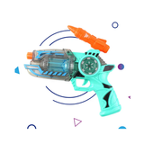 Kids Toy Gun with Light & Sound Effects Blue