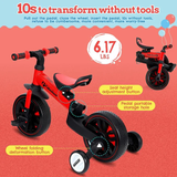 Toddler Balance Bicycle Red