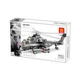 Wange Air Force Gunship 264 Piece Building Block Set