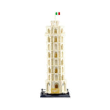 Wange Leaning Tower of Pisa 1390 Piece Building Block Set