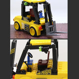 Wange Forklift 94 Piece Building Block Set