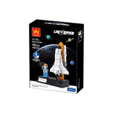 Wange Space Shuttle & Barbara Morgan 103 Piece Building Blocks Set
