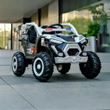 Kids Ride On 4 Wheel Truck Black & White