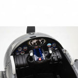 Kids Electric Ride-On Plane Silver
