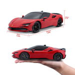 Maisto 1:24 R/C Ferrari SF90 Stradale - 2.4GHz - Red (20cm Long)