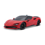 Maisto 1:24 R/C Ferrari SF90 Stradale - 2.4GHz - Red (20cm Long)