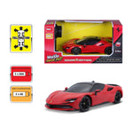 Maisto 1:24 R/C Ferrari SF90 Stradale - 2.4GHz - Red (20cm Long)