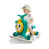 Vermilion 3-in-1 Baby Ride-On Walker & Scooter Green